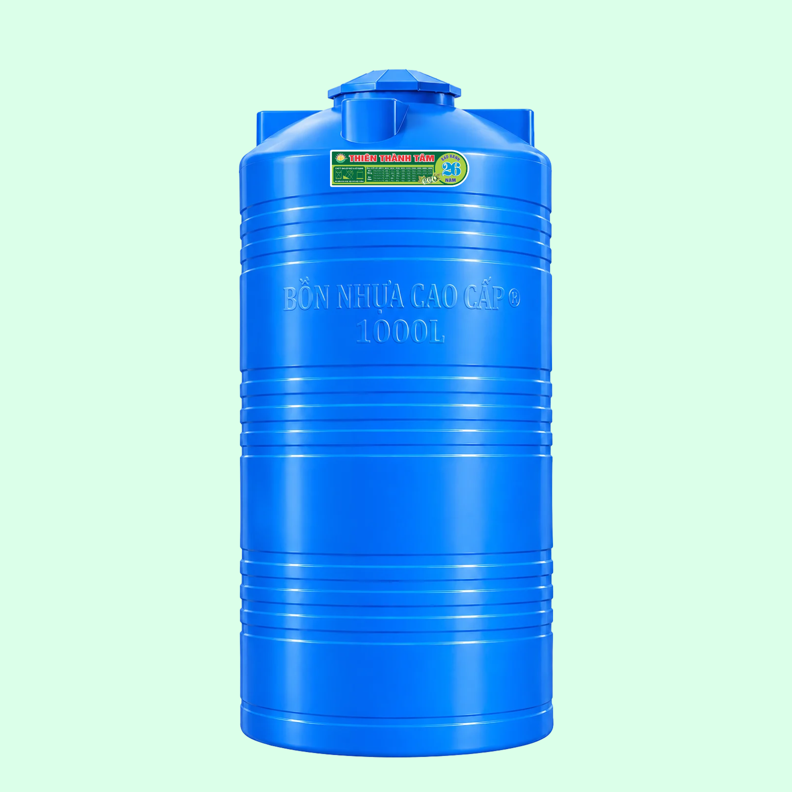 Bồn Nhựa 1000l Đứng Cao 800 x 2120mm